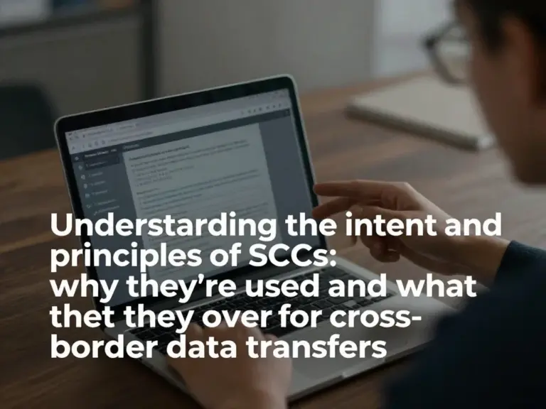 ทำความเข้าใจเจตนาและหลักการของ SCCs: ทำไมต้องใช้และครอบคลุมอะไรบ้างสำหรับการโอนข้อมูลระหว่างประเทศ
