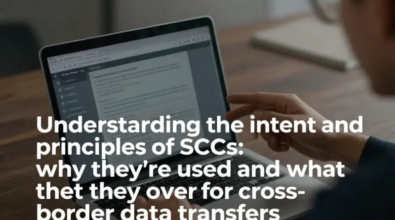 ทำความเข้าใจเจตนาและหลักการของ SCCs: ทำไมต้องใช้และครอบคลุมอะไรบ้างสำหรับการโอนข้อมูลระหว่างประเทศ
