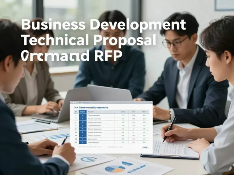 ฝ่ายพัฒนาธุรกิจ: การเขียนข้อเสนอเชิงเทคนิคจาก RFP พร้อมตารางเปรียบเทียบเพื่อชนะการประมูลและเพิ่มโอกาสในตลาด