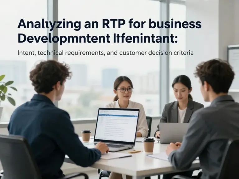 วิธีวิเคราะห์ RFP สำหรับฝ่ายพัฒนาธุรกิจ: เจตนา ความต้องการทางเทคนิค และเกณฑ์การตัดสินใจของลูกค้า