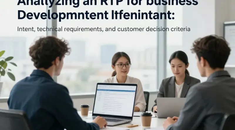 วิธีวิเคราะห์ RFP สำหรับฝ่ายพัฒนาธุรกิจ: เจตนา ความต้องการทางเทคนิค และเกณฑ์การตัดสินใจของลูกค้า