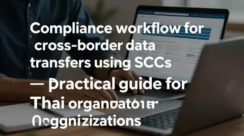 แนวทาง Compliance เมื่อส่งข้อมูลข้ามแดนด้วย SCCs (Standard Contractual Clauses): คู่มือการปฏิบัติสำหรับองค์กรในไทย