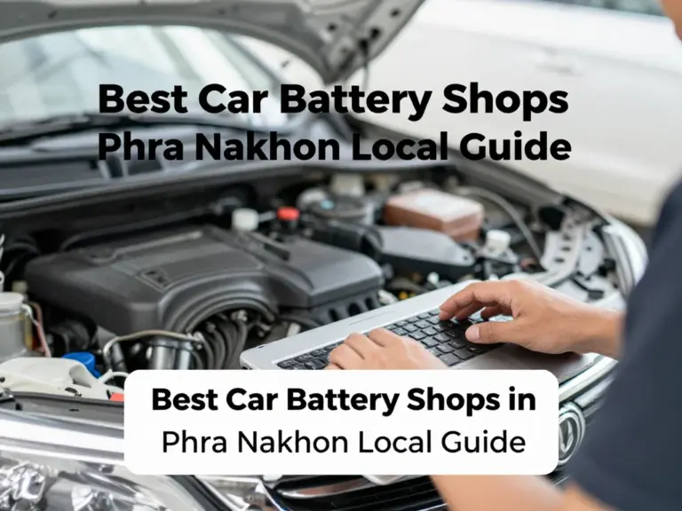 Best Car Battery Shops in Phra Nakhon: A Complete Local Guide