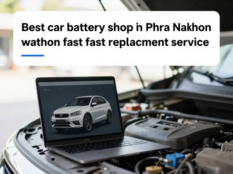 Best Car Battery Shops in Phra Nakhon for Fast Replacement and Service