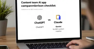Checklist เลือกแอป ChatGPT vs Claude vs Gemini สำหรับทีมคอนเทนต์: ตัวไหนเหมาะกับงานคอนเทนต์ SEO มากที่สุด