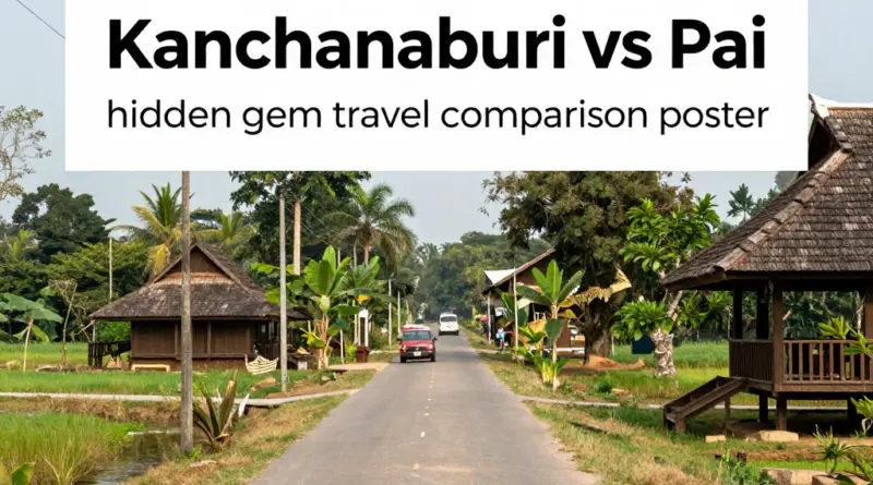 Kanchanaburi vs Pai: Which Thai Hidden Gem Should You Visit?