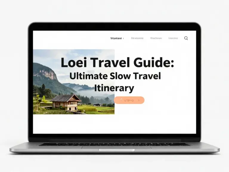 Loei Travel Guide: The Ultimate Slow Travel Itinerary