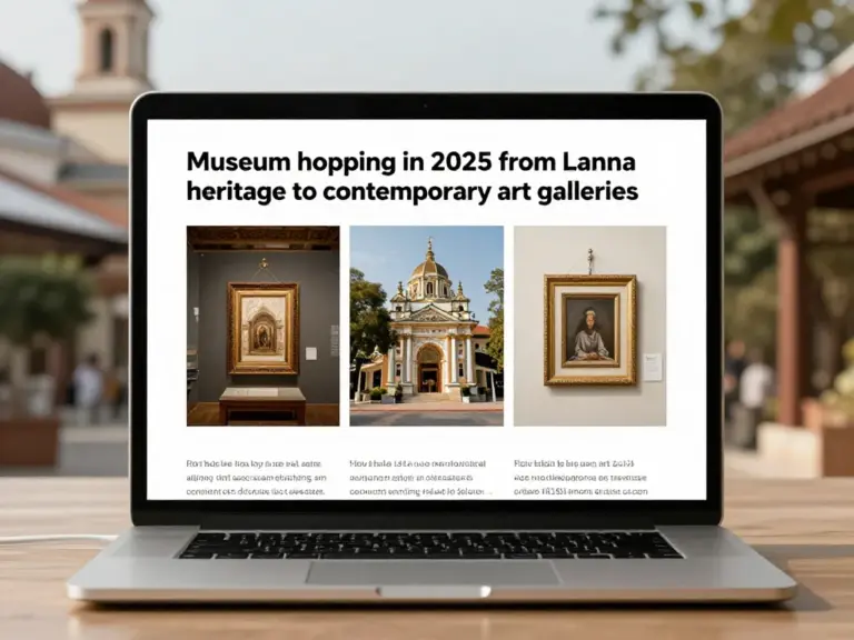 Museum Hopping in 2025: From Lanna Heritage to Contemporary Arts