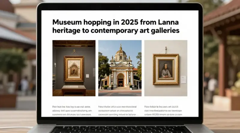 Museum Hopping in 2025: From Lanna Heritage to Contemporary Arts