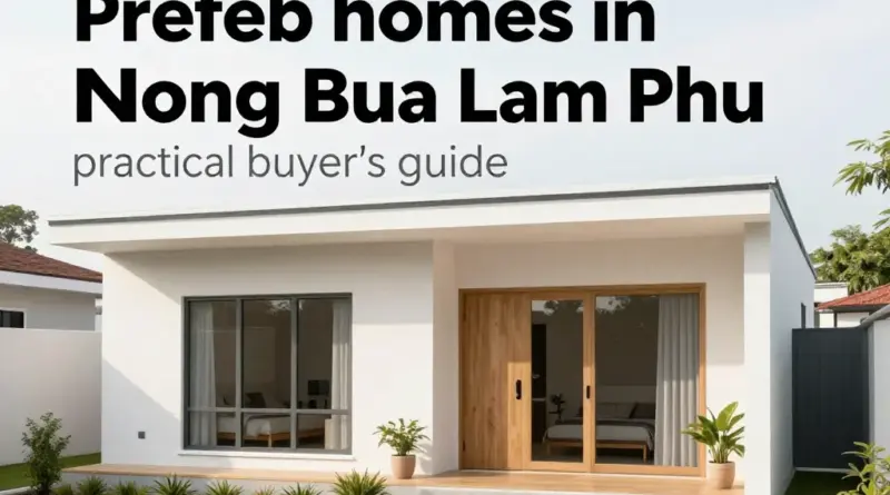 Prefab Homes in Nong Bua Lam Phu: A Practical Guide for Buyers