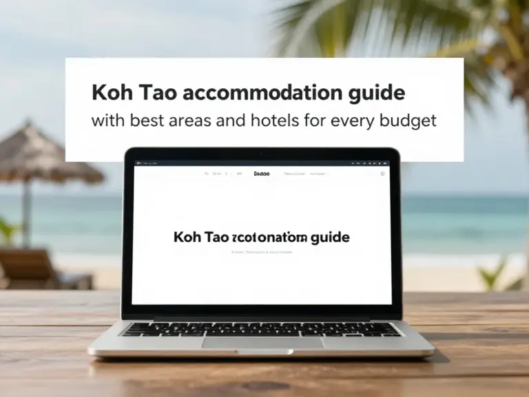 Where to Stay in Koh Tao: Best Areas and Hotels for Every Budget