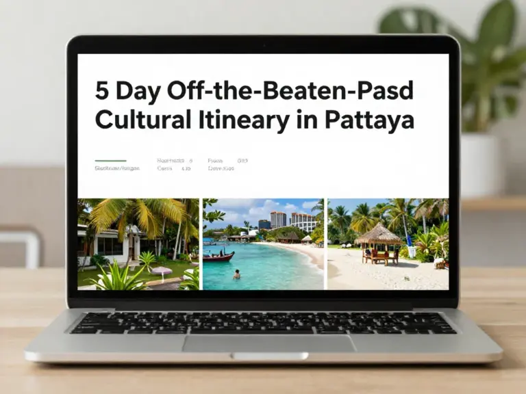 A 5-Day Cultural Itinerary in Pattaya Away from the Crowds