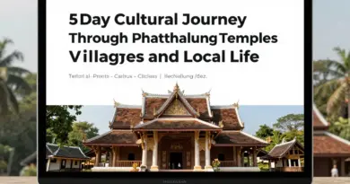 A 5-Day Cultural Itinerary in Phatthalung: Temples, Villages, and Local Life