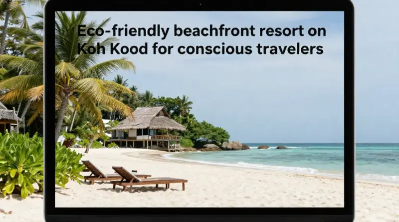 Best Eco-Friendly Resorts in Koh Kood for Conscious Travelers