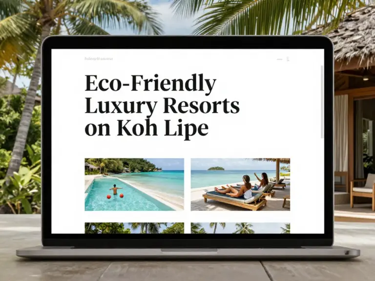 Best Eco-Friendly Resorts in Koh Lipe: A Conscious Traveler’s Guide