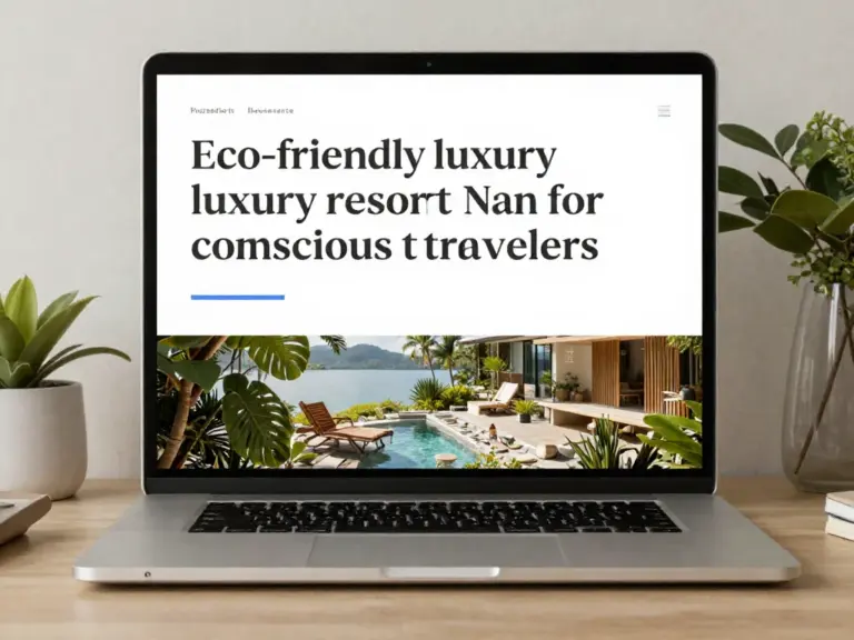 Best Eco-Friendly Resorts in Nan for Conscious Travelers