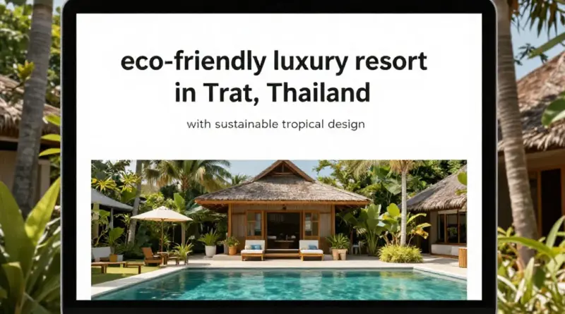 Best Eco-Friendly Resorts in Trat for Conscious Travelers
