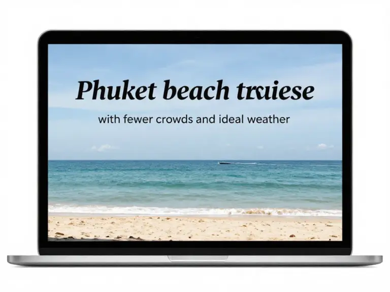 Best Time to Visit Phuket for Fewer Crowds and Better Weather