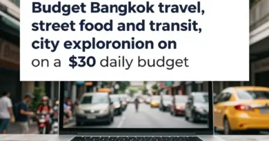 Budget Travel in Bangkok: How to Explore the City for Under  a Day