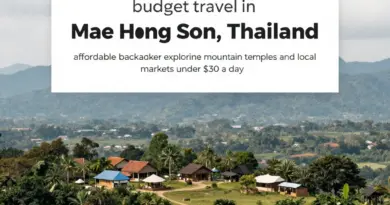 Budget Travel in Mae Hong Son: How to Explore for Under  a Day