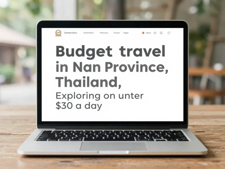 Budget Travel in Nan: How to Explore the Province for Under  a Day