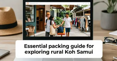 Essential Packing Guide for Exploring Rural Koh Samui