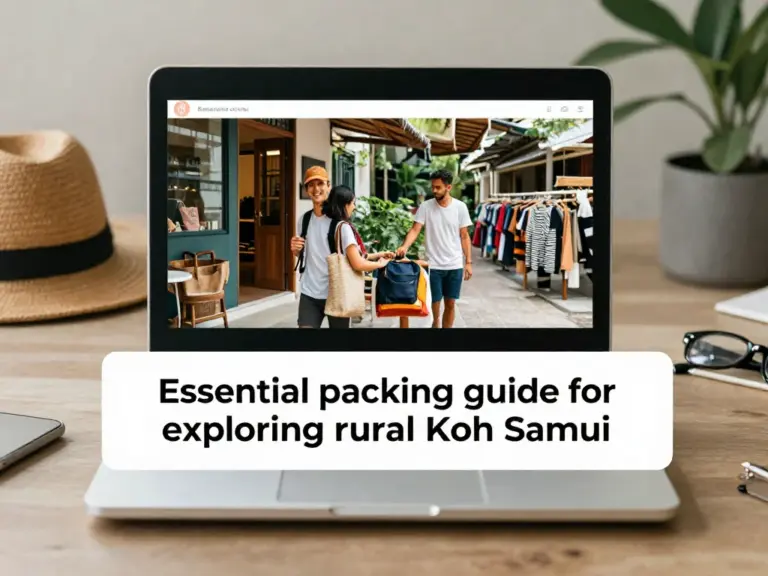 Essential Packing Guide for Exploring Rural Koh Samui