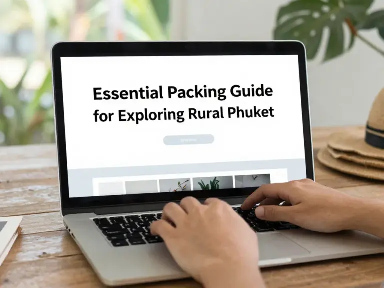 Essential Packing Guide for Exploring Rural Phuket