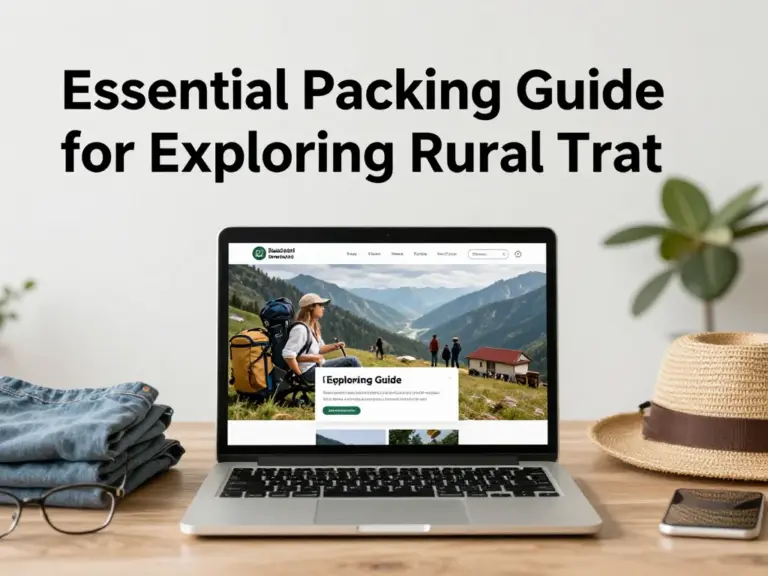 Essential Packing Guide for Exploring Rural Trat