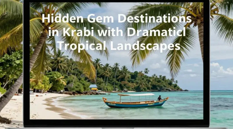 Hidden Gems in Krabi: 10 Places Most Tourists Miss