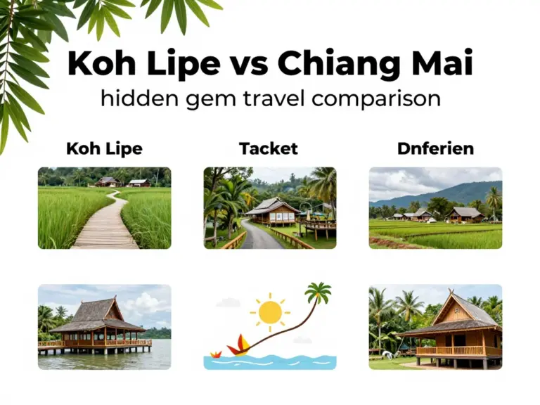 Koh Lipe vs Chiang Mai: Which Hidden Gem Should You Visit?