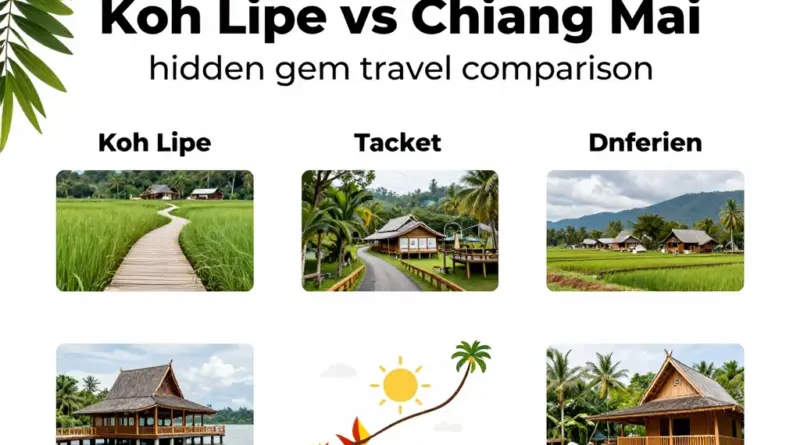 Koh Lipe vs Chiang Mai: Which Hidden Gem Should You Visit?