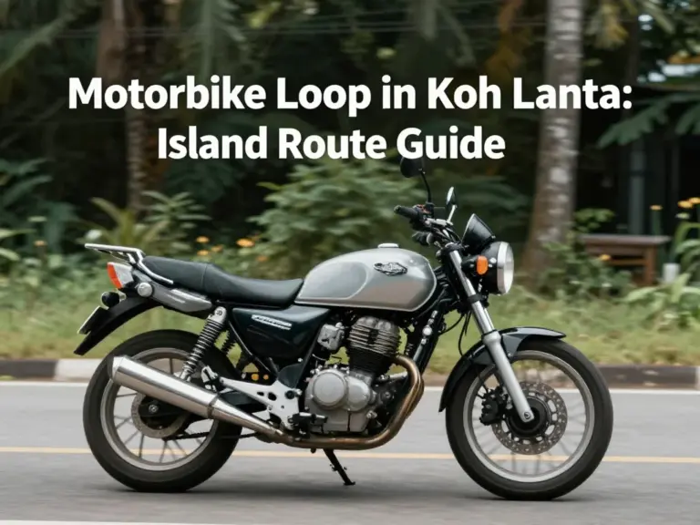 Motorbike Loop in Koh Lanta: A Complete Guide to the Island Route