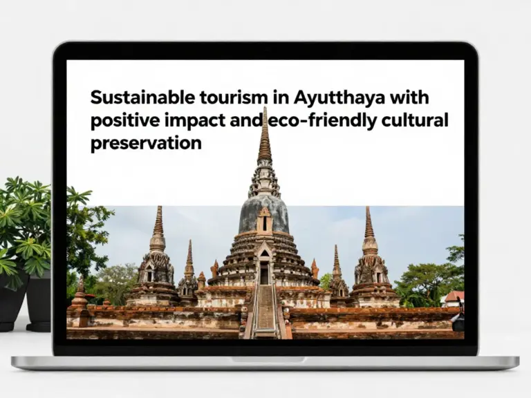 Sustainable Tourism in Ayutthaya: How to Leave a Positive Impact