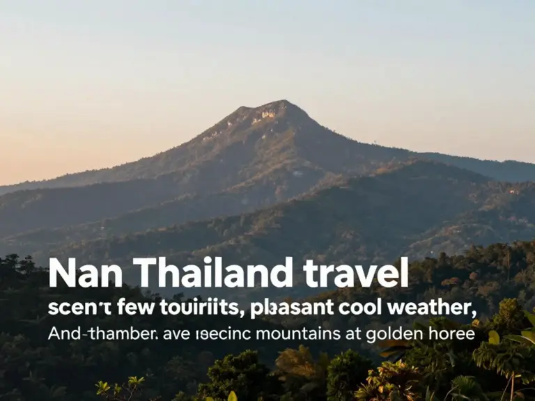 The Best Time to Visit Nan for Fewer Crowds and Better Weather