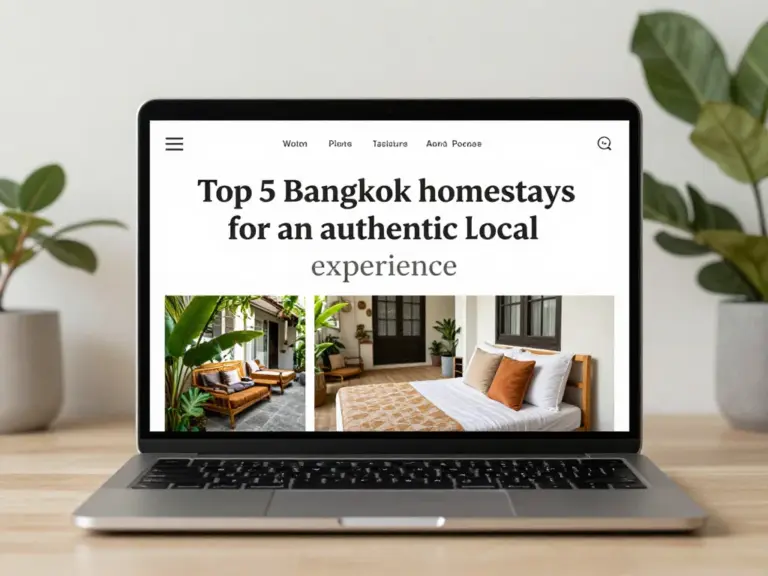 Top 5 Homestays in Bangkok for an Authentic Local Experience
