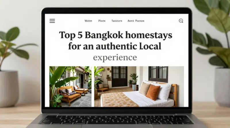 Top 5 Homestays in Bangkok for an Authentic Local Experience