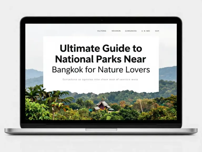 Ultimate Guide to National Parks Near Bangkok for Nature Lovers